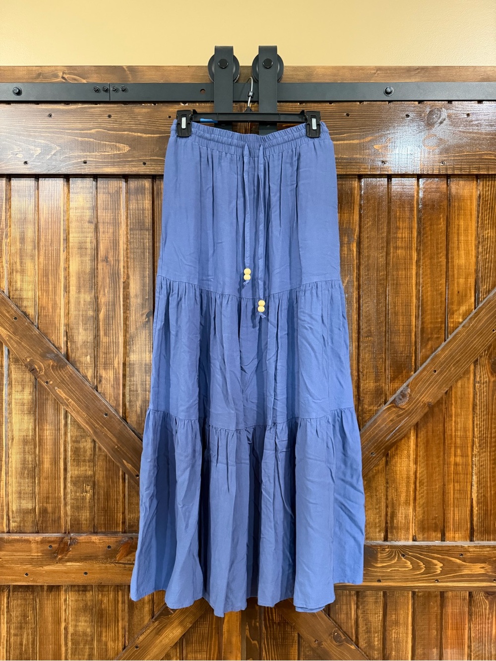 Dusty Blue Medium maxi skirt